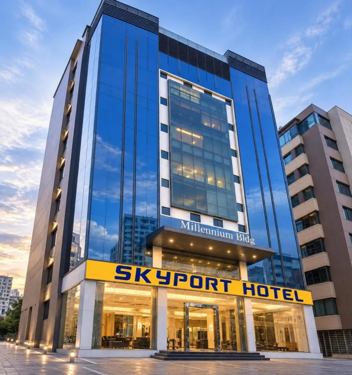 Skyport Hotel, Near NAIA, Manila.
